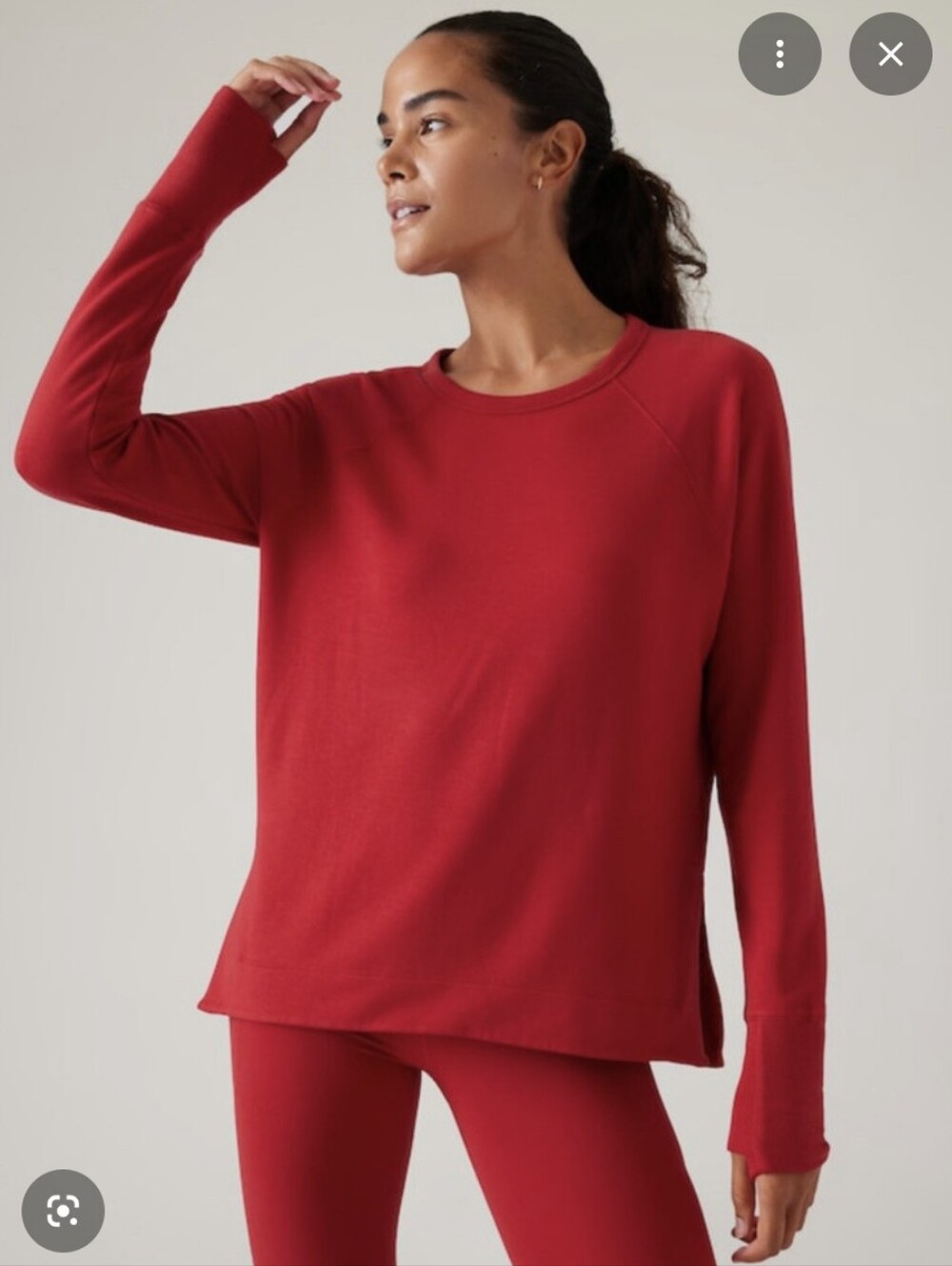Athleta Coaster Luxe Sweatshirt Small